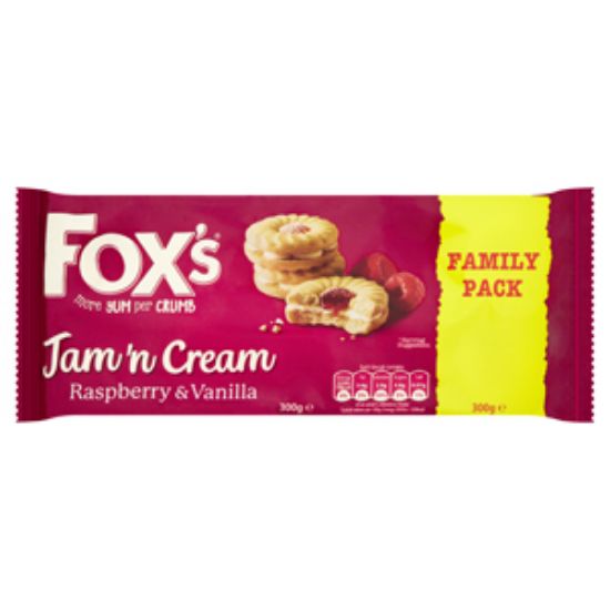 Picture of Foxs Jam n Cream Rings Twinpk(150gx2)x10